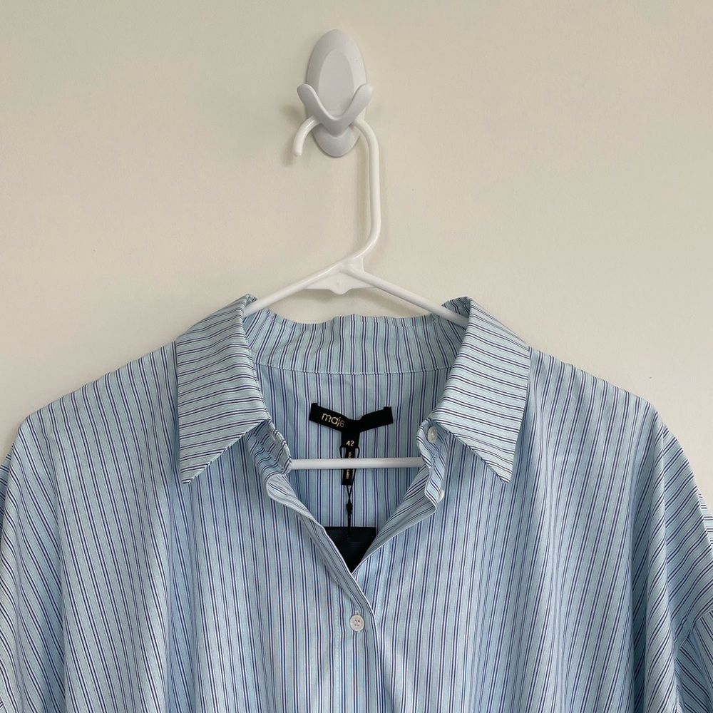 NWT Maje striped dress - Picture 5 of 9